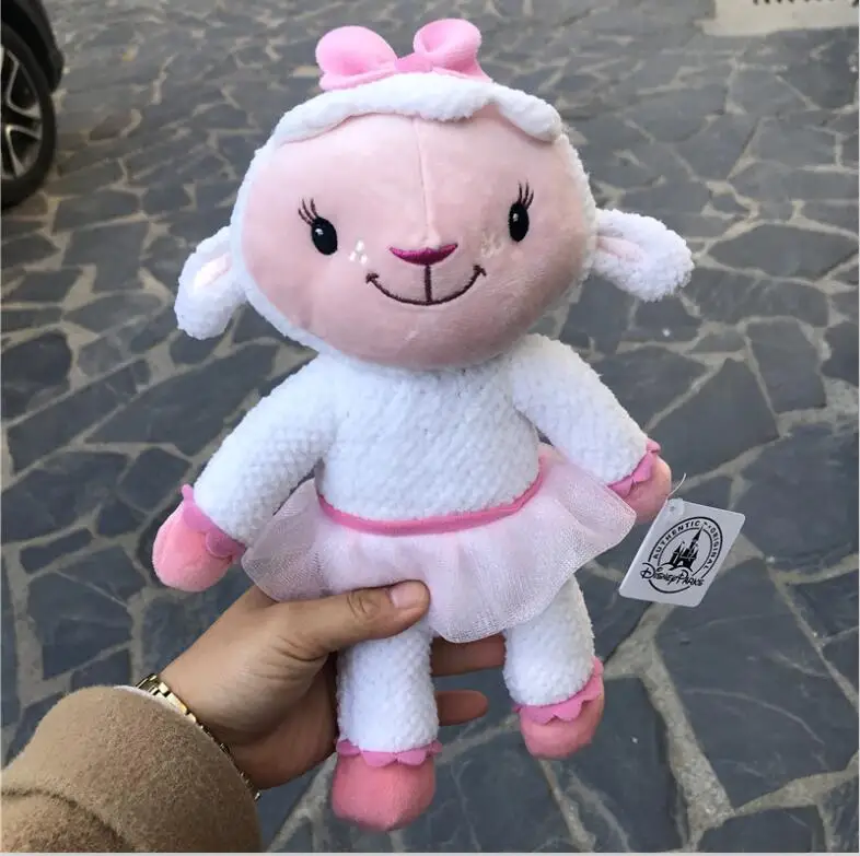 Lambie Оригинальные милые Doc doctor girl и Lambie sheep милые плюшевые игрушки лучший подарок для детей - Цвет: Lambie