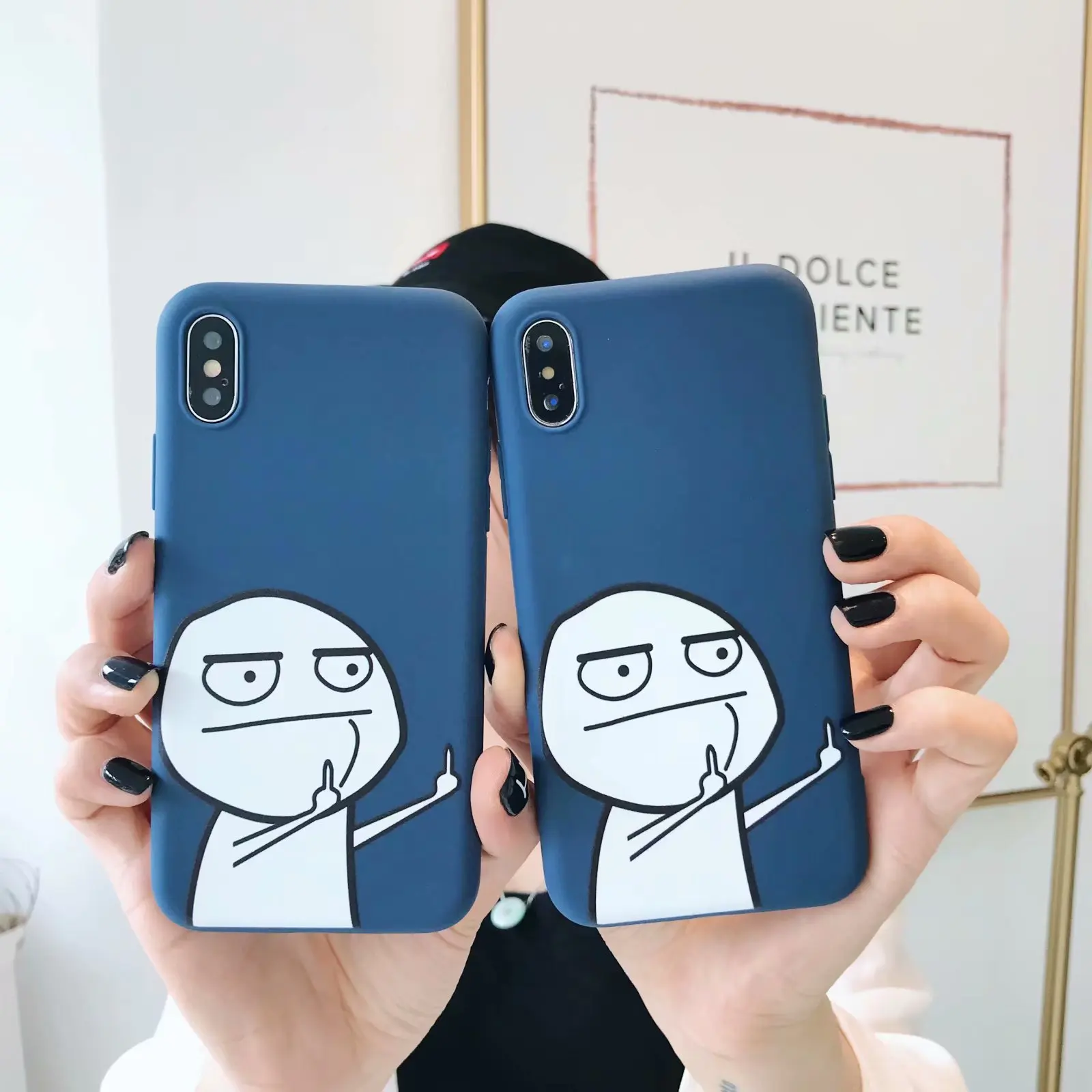 Забавный чехол-накладка для iPhone 7 XS Max 8 6 Plus мультяшный Мягкий чехол из ТПУ X 10 XR 6s |