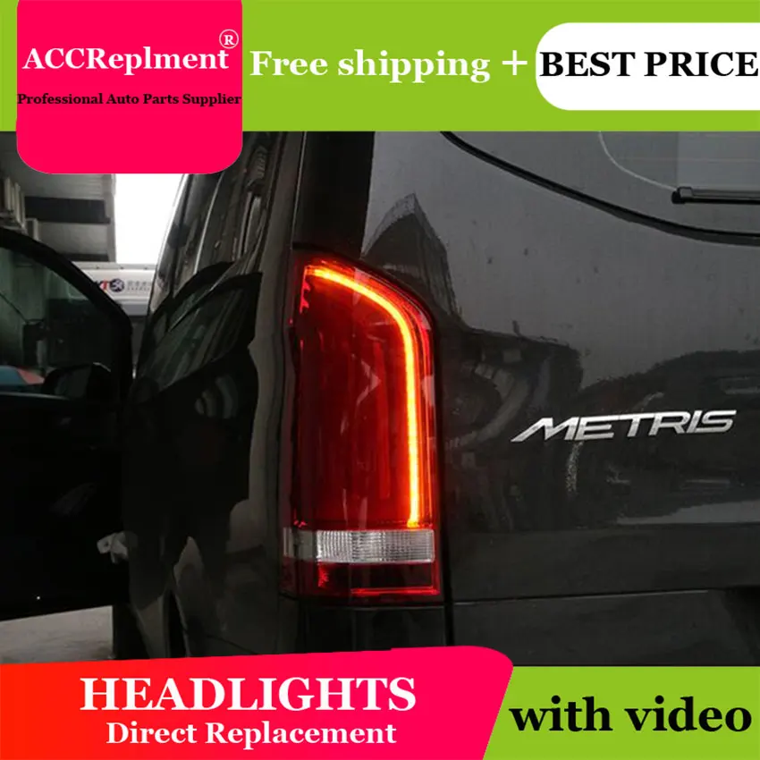 Авто. PRO 2016-2019 для Mercedes-Benz Metris светодиодный ные задние фонари Tahoe Пригородные