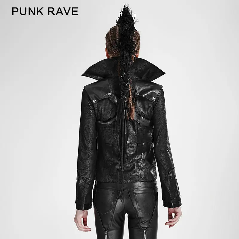 Модная короткая куртка унисекс Kera Streampunk Готическая Kei Y254|jacket coat|coat fashionfashion coat |