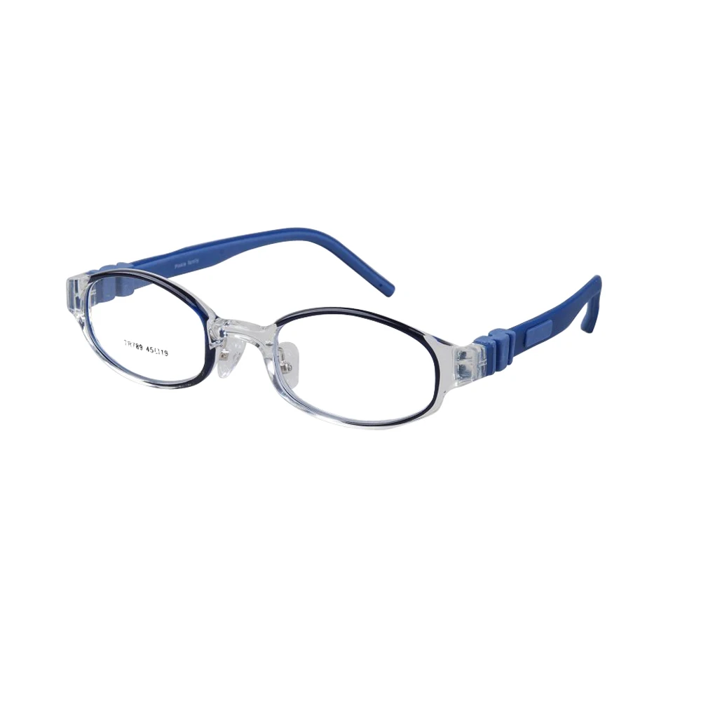 Оправа для детских очков размер 45 мм гибкий силиконовый сгибаемый светильник