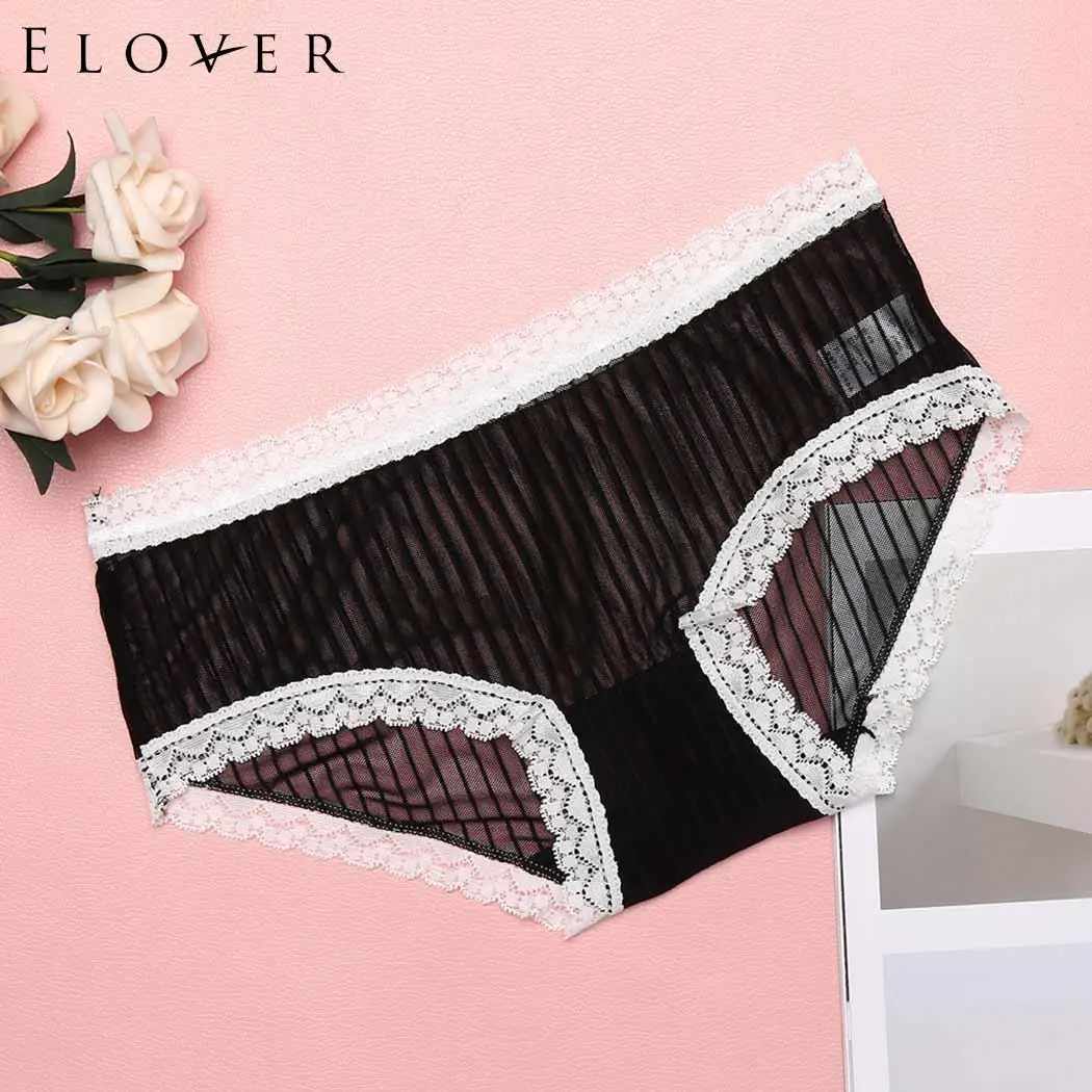 Elover сексуальное нижнее белье бикини лоскутные низкие сексуальные кружевные с