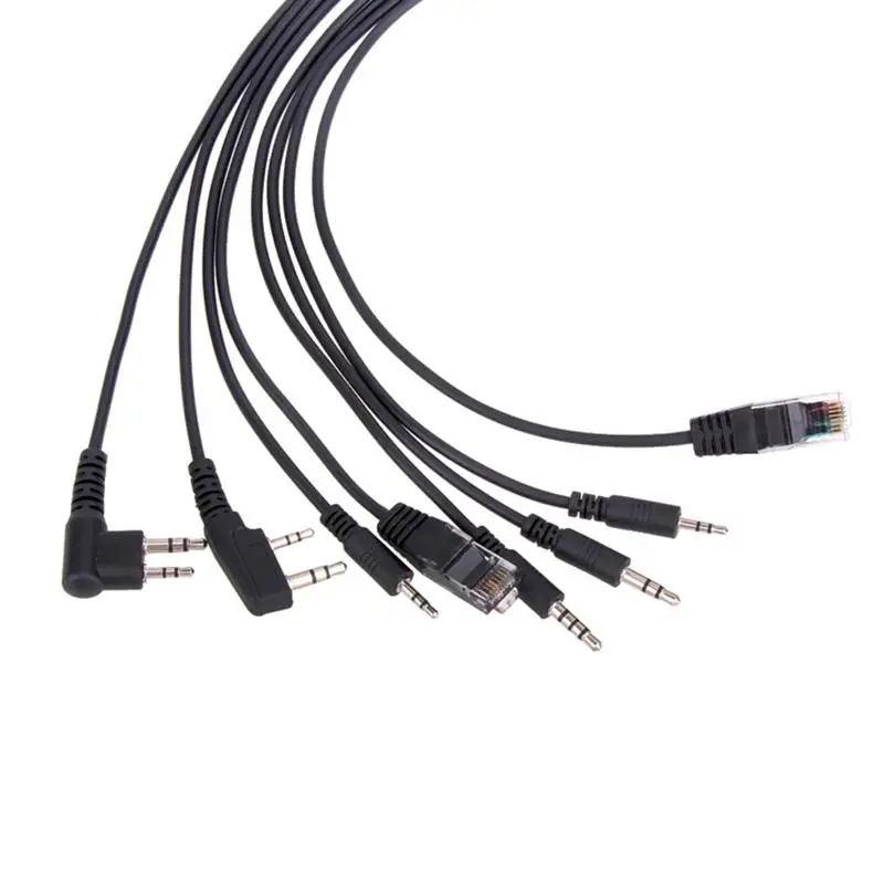 EastVita C2102 Чип 8 в 1 USB кабель для программирования с CD Baofeng и Motorola AXU4100 AXV5100 Kenwood TYT QYT Radio