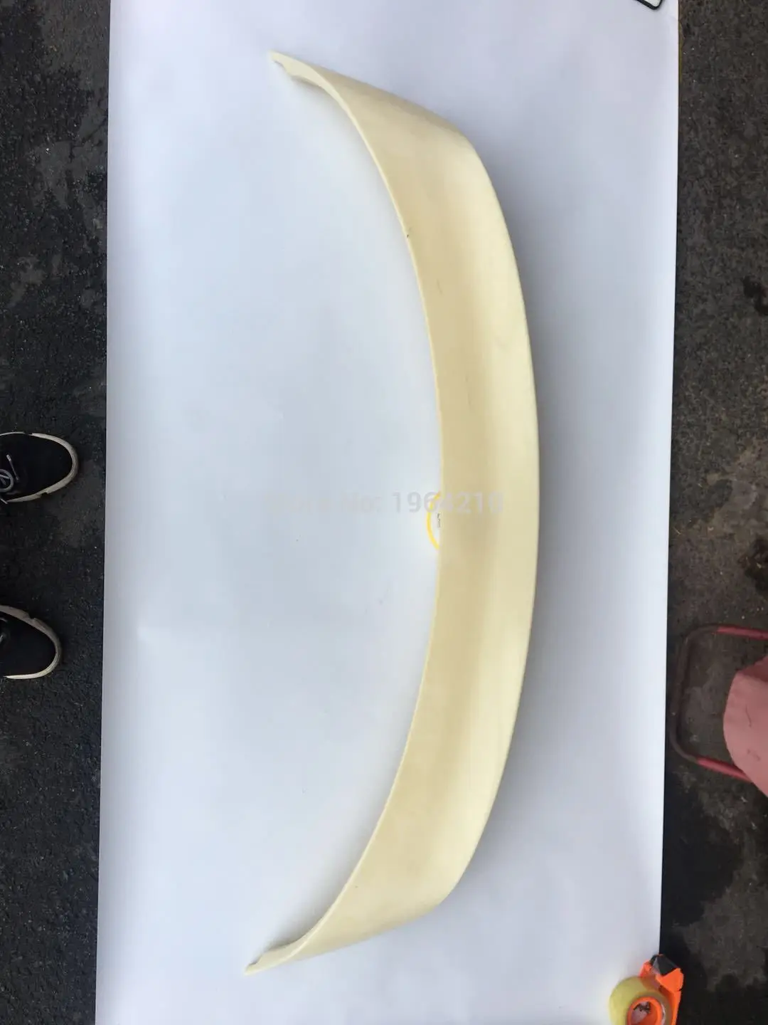 Автомобильный Стайлинг АБС пластик Неокрашенный задний багажник задняя крыша