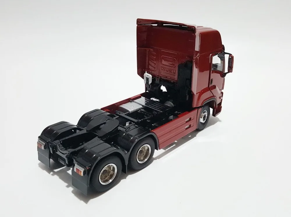 Коллекционная Игрушечная модель из сплава, подарок, 1:32 Масштаб ISUZU GIGA VC61 для трактора, прицепа, грузовика, литая игрушка, модель для украшения