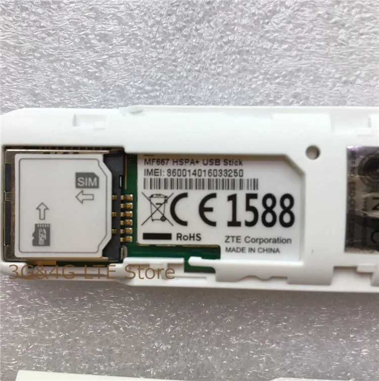 Разблокированный USB модем ZTE MF667 21 6 Мбит/с HSPA ключ от Интернет ключа pk E369 MF669|3G