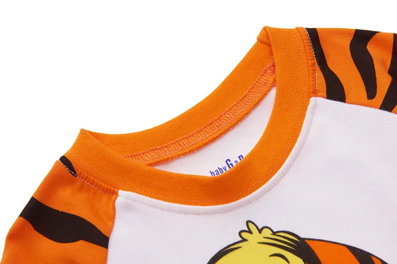 Для маленьких мальчиков и девочек костюм тела Тигг костюмы Одежда для детей с