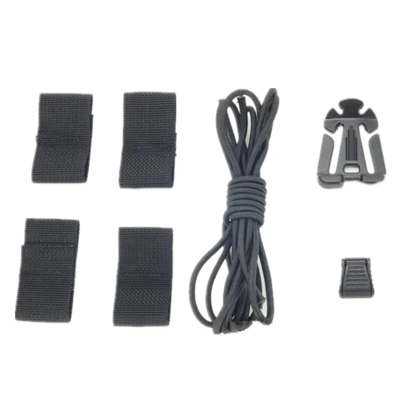 

tactical Helmet modified with rubber suits for sports helmet black FG DE