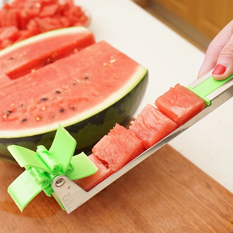 Ломтерезка для арбуза ветряная мельница слайсер резак Высокое качество