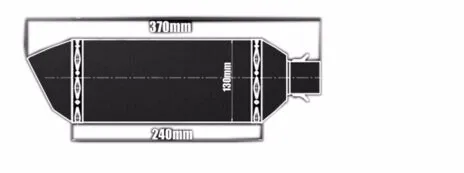 Скорость Скорпион Akrapovic выхлопная Yoshimura Escape глушитель для Kawasaki ninja250 ER6N YZF FZ400 Z750 Tmax с dbkiller