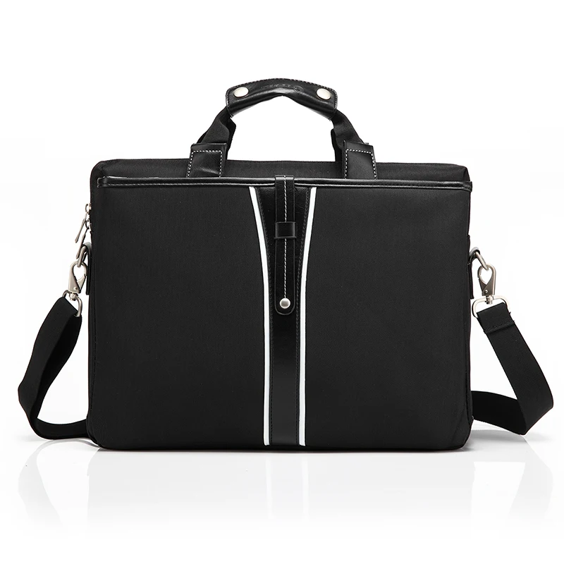 2018 Высококачественная модная черная сумка на плечо для ноутбука мужчин 15 4 дюймов