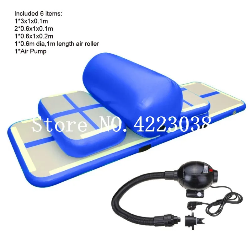 Pаспродажа Бесплатная доставка надувной коврик для прыжков, гимнастический воздушный трек, надувной спортивный трек для использования в помещении Дешево Бесплатная доставка надувной коврик для прыжков, гимнастический воздушный трек, надувной спортивный трек для использования в помещении