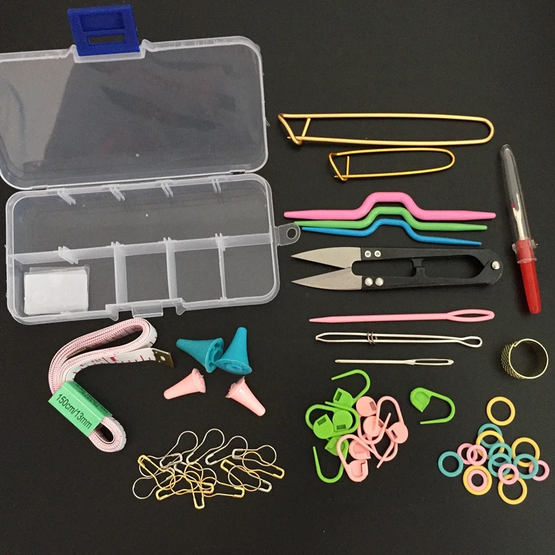 Набор аксессуаров для домашнего вязания набор инструментов своими руками крючок