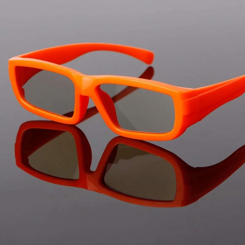 Детские круглые поляризационные пассивные 3D очки для реального кинотеатра D|3D