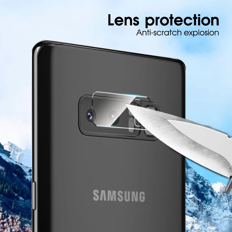Для Samsung Note 9 стекло прозрачная задняя камера Объектив Закаленное для Galaxy J7 J8 2018 J6