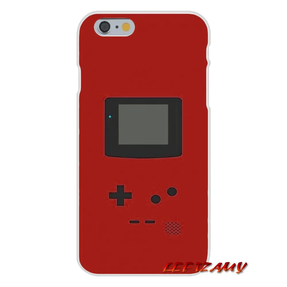 Pikachus Pokemons Gameboy для iPhone X XR XS MAX 4 4S 5 5S 5C SE 6 6S 7 8 Plus Аксессуары чехлы