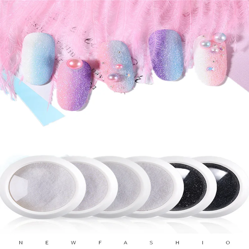 1 коробка Fine-Ultra Fine Fairy Dust белый Радужный косметический Блеск Shimmer эффекты для украшения ногтей Блеск для ногтей