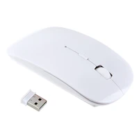 for pc laptop 1600 dpi usb optical wireless computer mouse 2 4g receiver super slim mouse