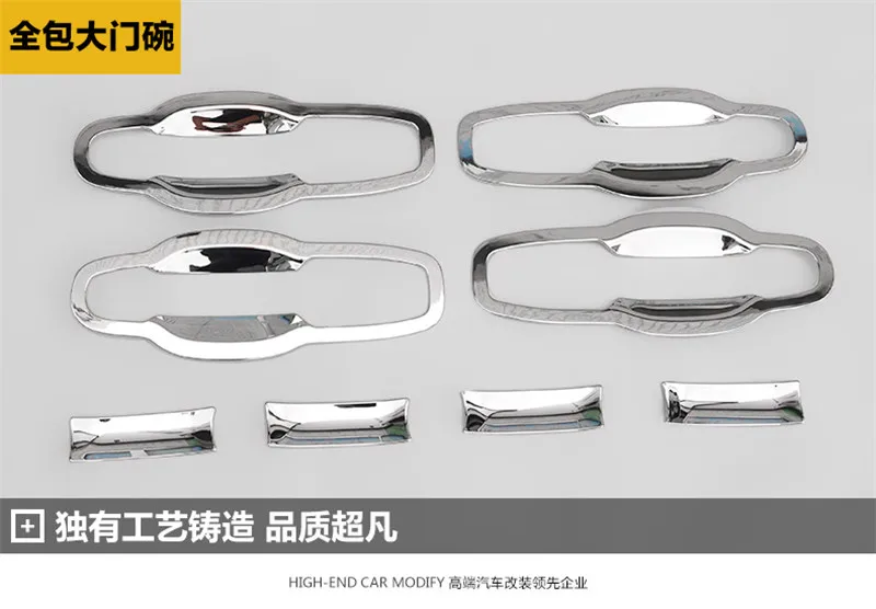 

ABS Chrome Door Handle Bowl Door handle Protective covering Cover Trim fit for 2009-2018 Dodge Journey/Jcuv Car styling