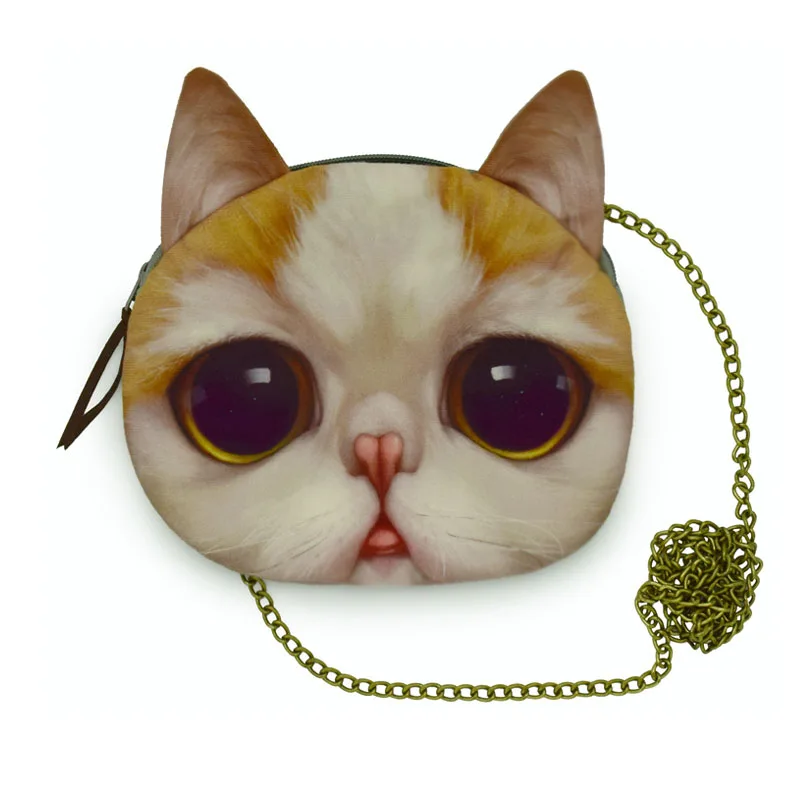 Новое поступление высокое качество забавные кошки женские сумки ручная работа 3D