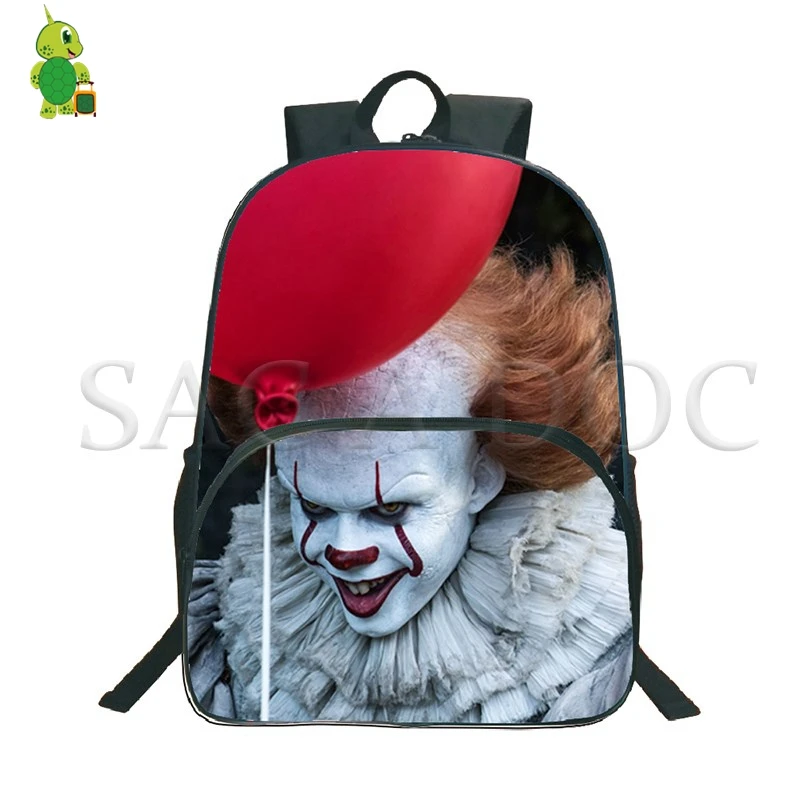 Pennywise рюкзак &quotКлоун&quot школьные сумки для девочек подростков мальчиков