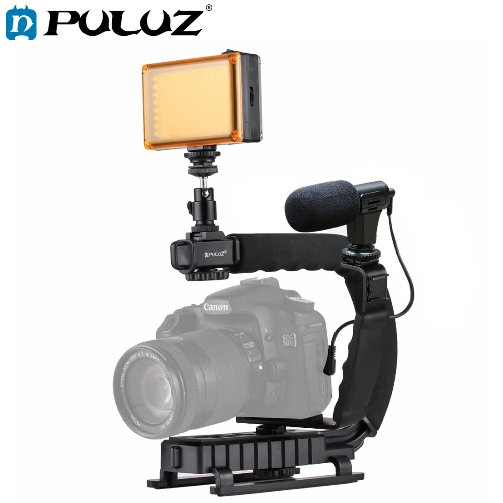 Стабилизатор камеры PULUZ для Steadycam U Grip c образная рукоятка со штативом головкой