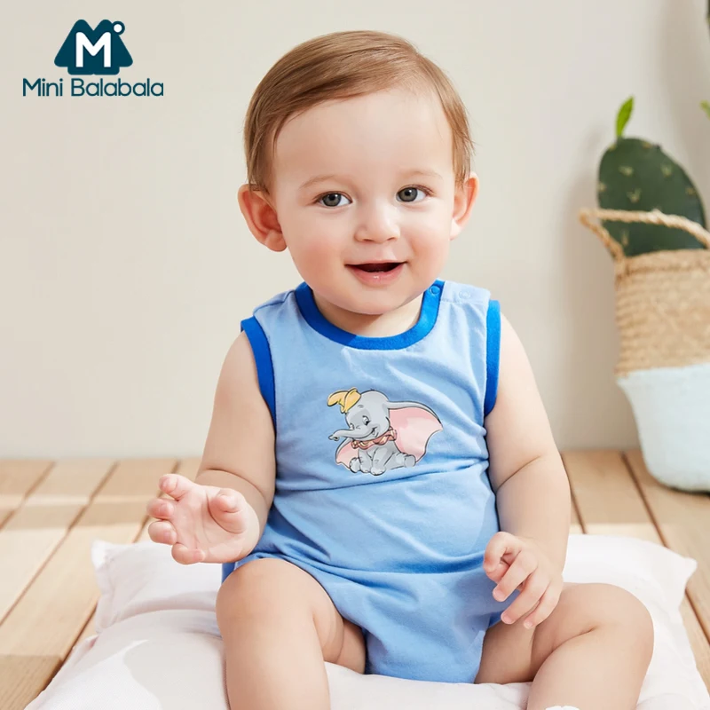 Мини боди без рукавов balabababy коллекция 2019 года новое Летнее Детское Боди для