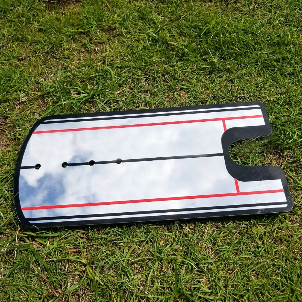 Зеркальная посадка для гольфа помощь при тренировке качели прямая тренировочная