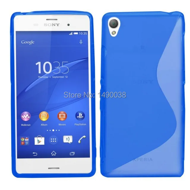 Горячая s линия гибкий мягкий гелевый ТПУ силиконовый тонкий чехол для Sony Xperia Z3
