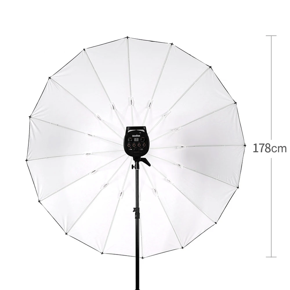 Godox Studio Photogrphy 70 &quot / 178 см белый черный светоотражающий зонтичное освещение