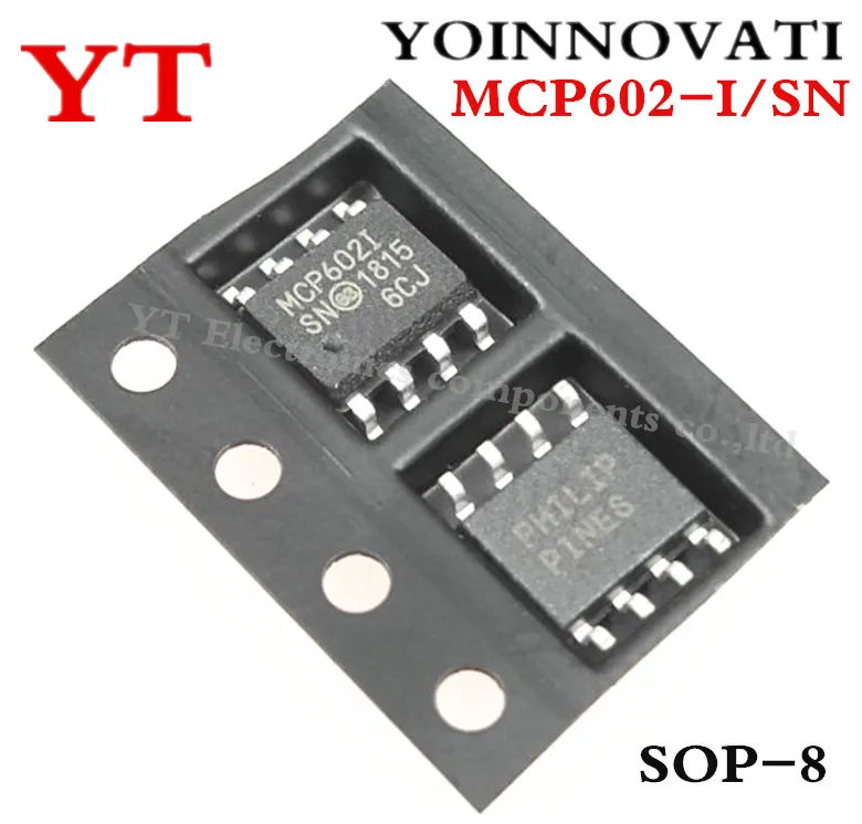 20 шт./лот IC MCP602 I/SN SOP DUAL OP AMP 3000 uV OFFSET MAX 2 8 МГц Ширина ремешка лучшее качество|ic 2|ic 8mp 3