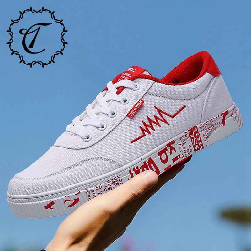 CatriCa Canvas Male Casual Breathable Fashion Luxury Designer High Quality Men Shoes Brand Sneakers 2019 White Green Black 1717 | Обувь