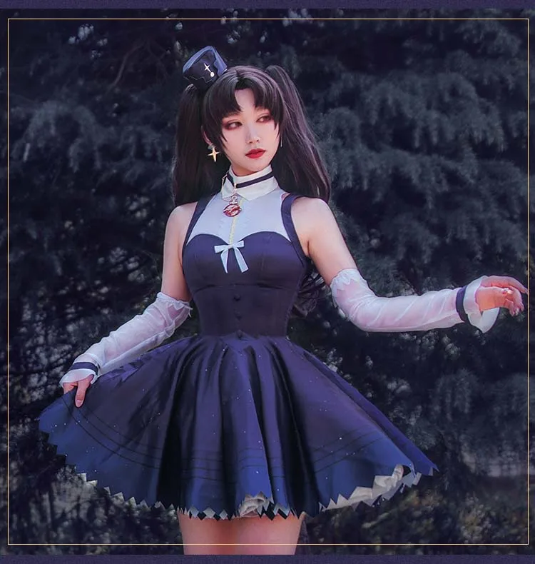 Косплей Любовь FGO Fate/Grand Order Moon Cancer Girlfriend Ishtar, карнавальный костюм, платье лолиты для девочек, женщин, для рождественской вечеринки