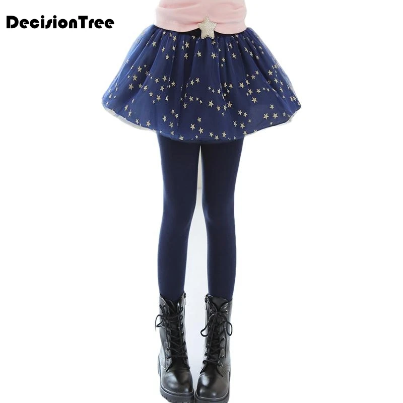 

2019 new children's clothing female child legging child skirt capris faux two piece culottes baby girl clothes girl's legging