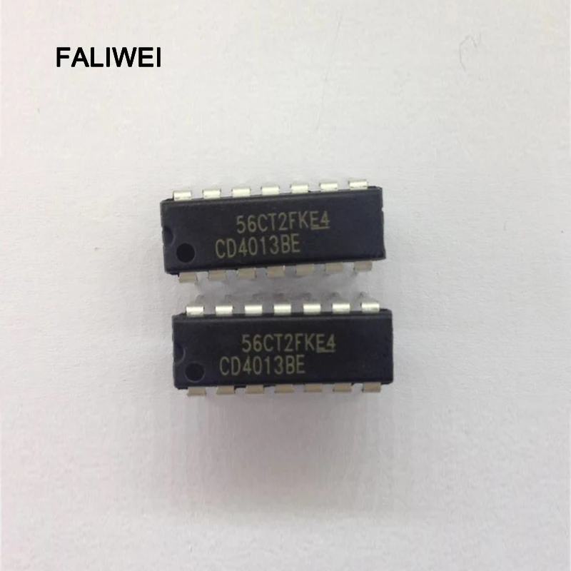 20 шт./лот CD4013BE CD4013 4013 DIP-14 Новинка | Электронные компоненты и принадлежности