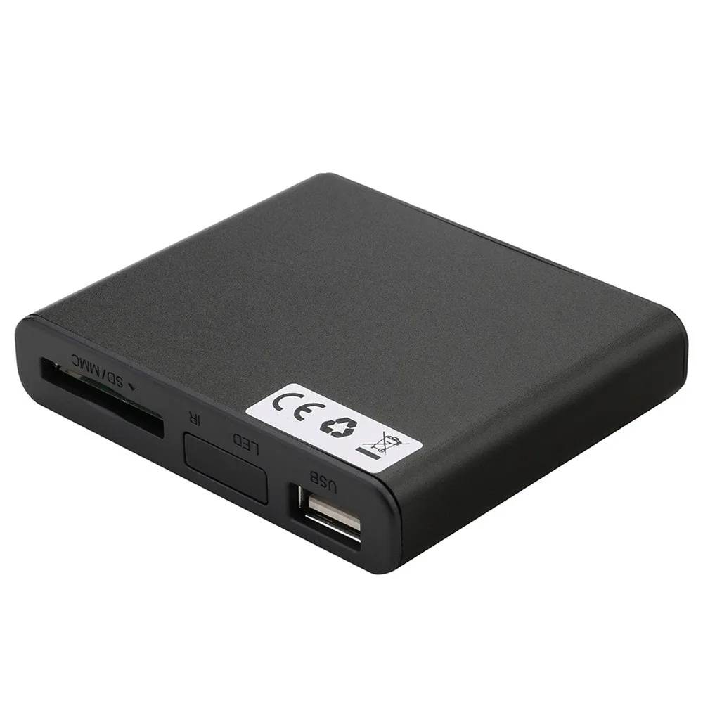 Мини HD 1080P медиаплеер коробка USB Медиа коробка с HDMI AV MMC MKV AVI MOV MP4 N.23