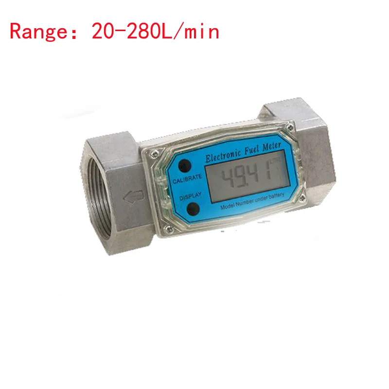 1 5 дюймов ЖК-электронный турбинный Измеритель Расхода Дизельного Топлива