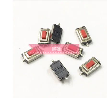 1000 шт 3*6*2 5 мм H SMD Красный кнопочный переключатель тактовый переключатель|switch