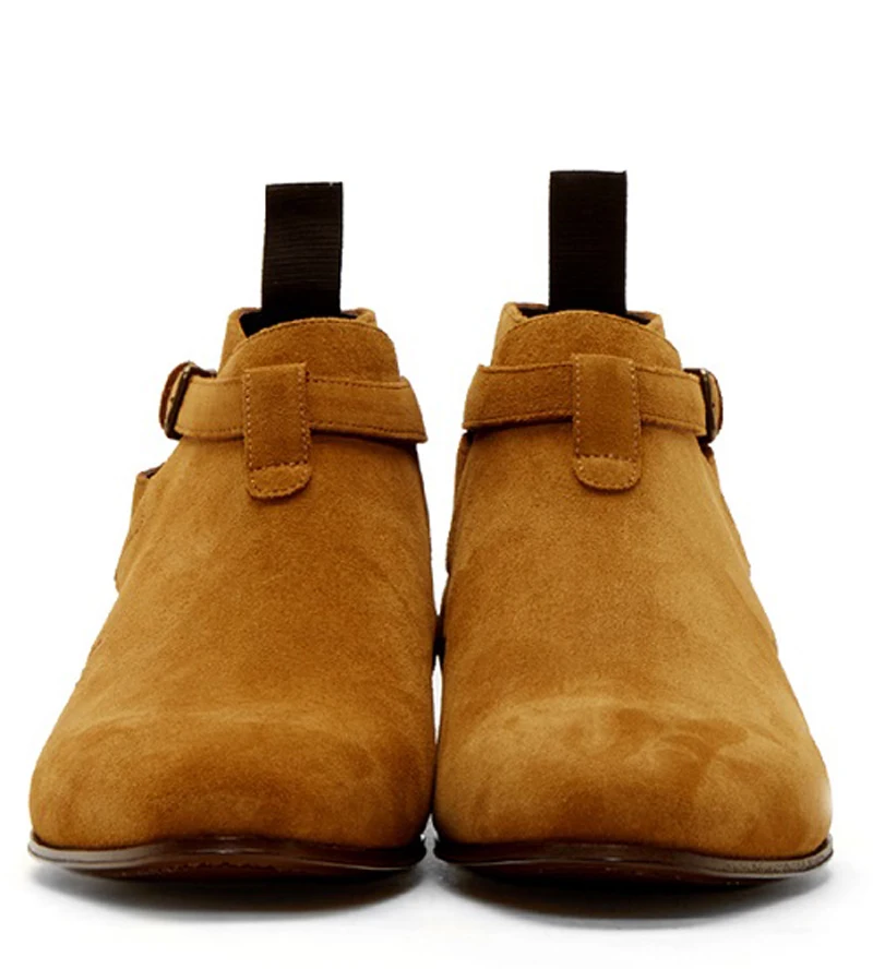 Новые модные дизайнерский бренд Классический Градиент Цвет пряжки Ботильоны на