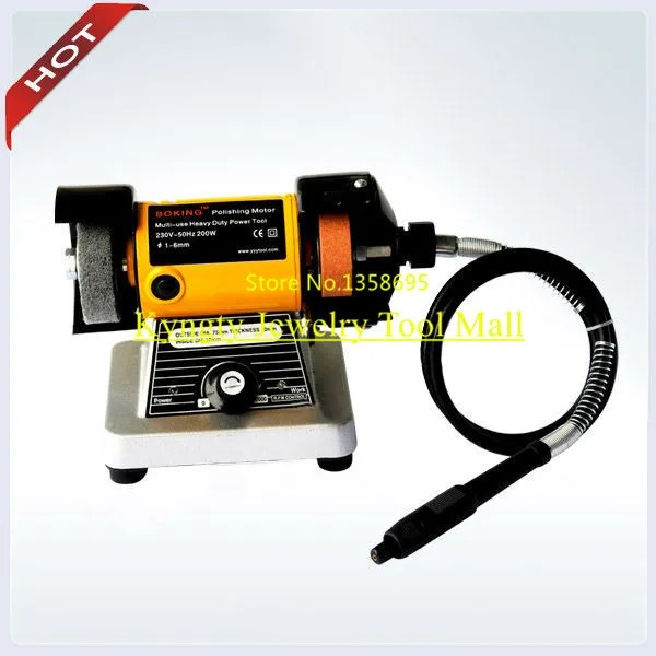 220V & 110V Double wheel grindingpolishing machineelectric bench grinderpivots polishing machine