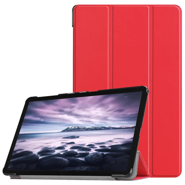 Red Чехол iBuyiWin для samsung Galaxy Tab A 10,5 T590 T595, умный чехол для samsung Tab A2 10,8 SM-T590 SM-T595, чехол для планшета - Цвет: Red