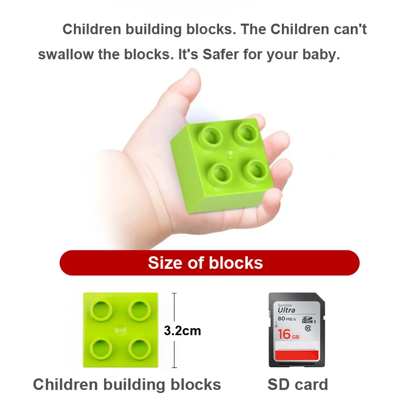 Sytopia конструктор с животными для детей большой размер обучающие игрушки малышей