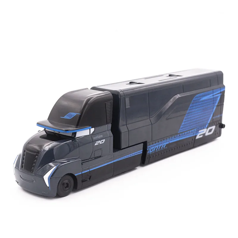 Disney Pixar Cars 2 3 игрушка Молния Маккуин Джексон шторм Мак UncleTruck King 1:55 литой металлический игрушечный автомобиль Детский подарок на день рождения - Цвет: Jackson storm Uncle