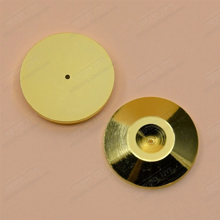 HI-FI DIY LIVE 1 ~ 8 шт. Чистый медный Золотой динамик коническая коробка на основе