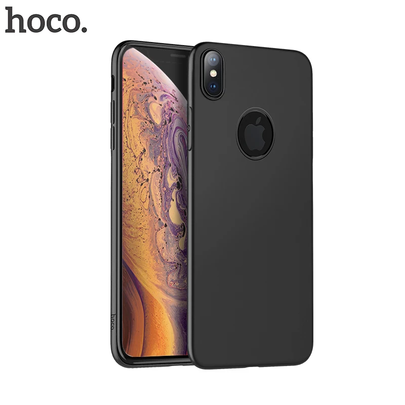 HOCO Ультратонкий чехол для Apple iPhone XS Max Защитный матовый классический жесткий чехол матовый защитный чехол s для iPhone XR
