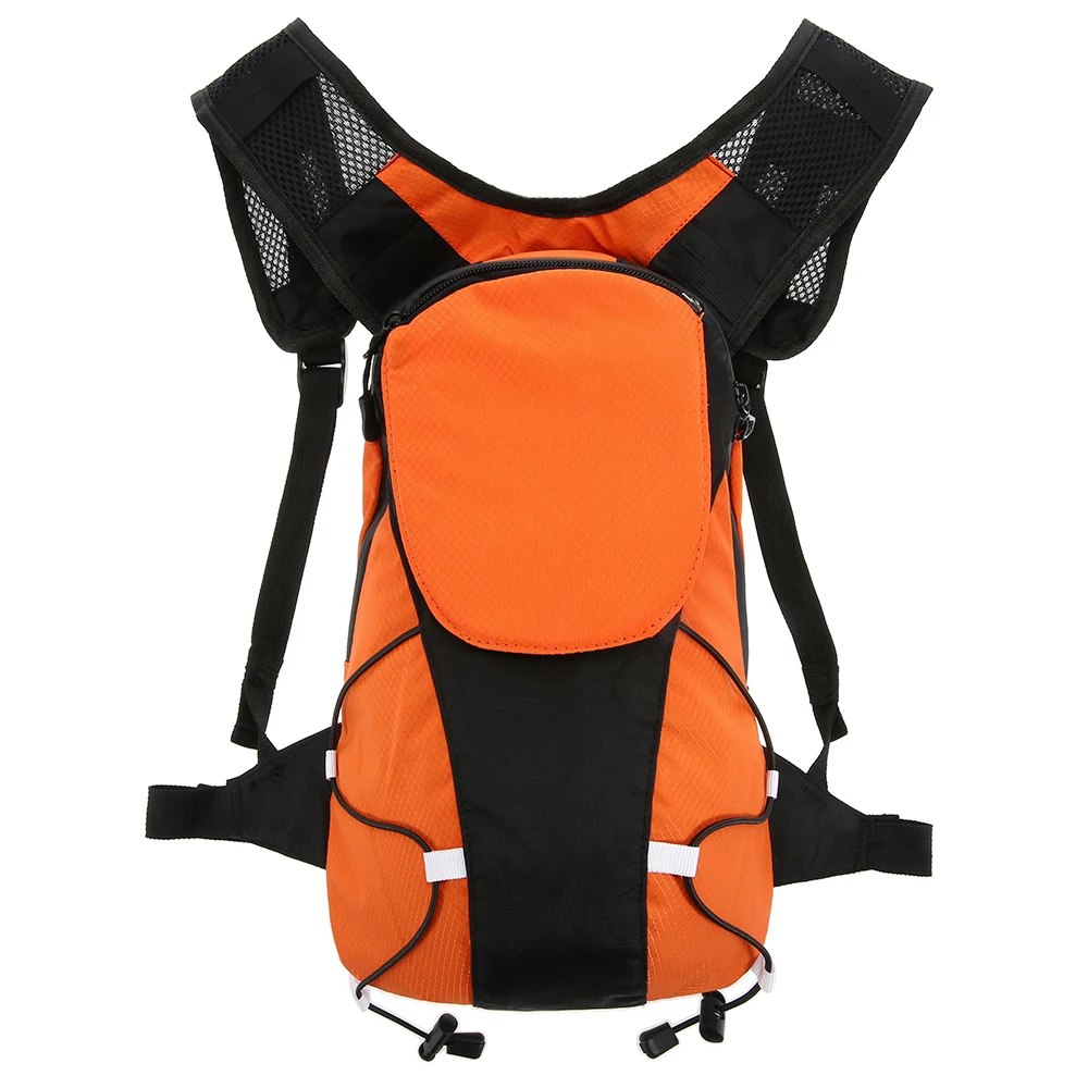 Orange Lixada 5L светильник, USB Перезаряжаемый светоотражающий рюкзак, светодиодный сигнальный светильник, Спортивная Защитная сумка для активного отдыха, снаряжение для велоспорта - Цвет: Orange