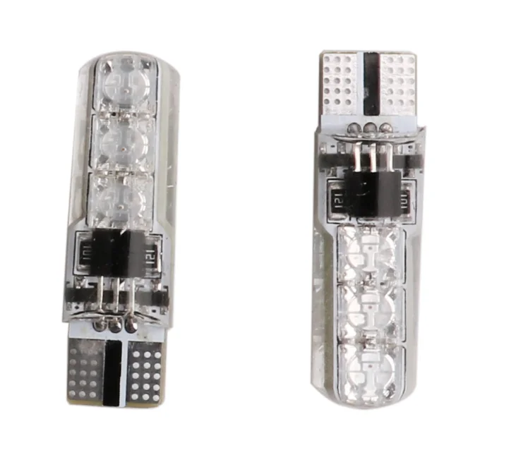 По DHL или FedEx 100 Наборы 12 В светодиодный T10 5050 SMD автомобильный RGB светодиодный внутренний купол Клин свет стробоскоп лампа с пультом дистанционного управления