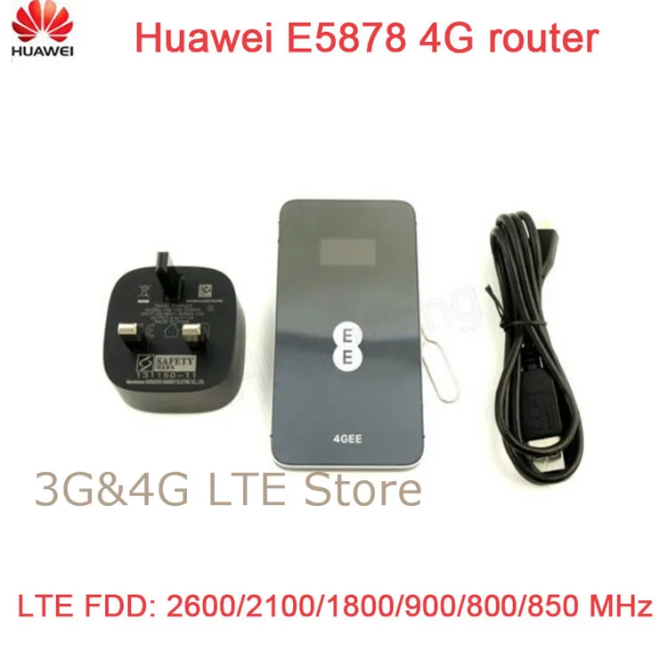 Разблокированный Wi Fi роутер Huawei E5878 150 Мбит/с 4g LTE E5878s 32 mifi Dongle pocket FDD 2600/2100/1800/900/800/850PK