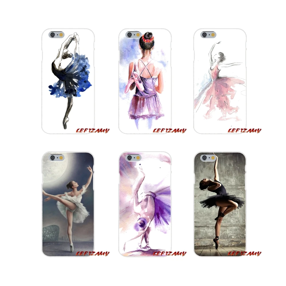 Для Samsung Galaxy A3 A5 A7 J1 J2 J3 J5 J7 2015 2016 2017 с рисунком балерины для девочек аксессуары