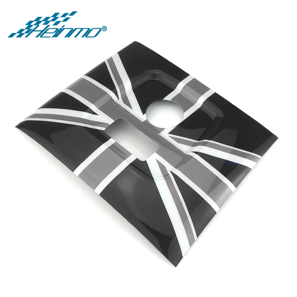 Grey Union Jack Для MINI Countryman F60 Автомобильный Стайлинг для MINI Cooper аксессуары для прикуривателя панель крышка наклейка для MINI F60 - Название цвета: Grey Union Jack